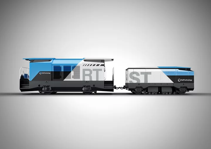 RailTechnology - ST Rail Grinding Train - Lukáš Taneček Design